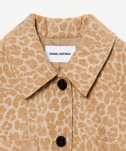 セール】＜EMMEL REFINES＞EM レオパード ジャカード シャツ