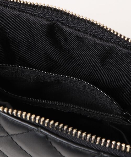 MARLON FIRENZE（マーロンフィレンツェ）の「【MARLON FIRENZE】イタリアンレザー シャネルチェーン キルティングショルダーバッグ 結婚式 パーティー オケージョン フォーマル 成人式 二次会 同窓会 入学式 卒業式（ショルダーバッグ・レディース・グレイッシュベージュ/ブラック・FREE）」の19枚目の写真