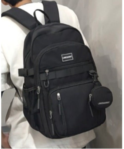 Sakka(サッカ)の「大容量A4対応多機能 デイパック(バックパック/リュック・メンズ・オフホワイト/ブラック/グリーン/ラベンダー・FREE)」の14枚目の写真
