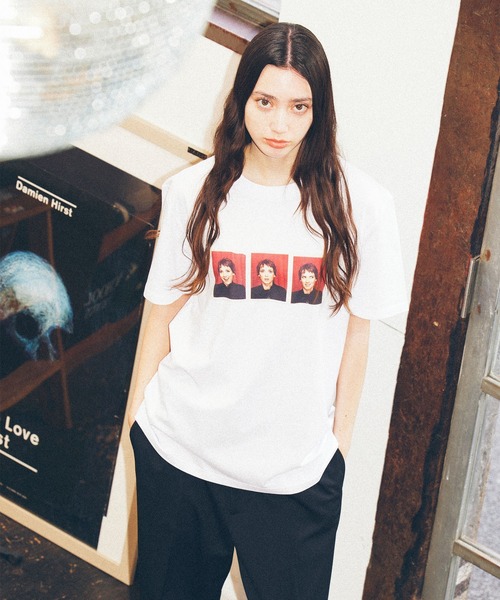 IDEA WINONA PHOTOBOOTH Tシャツ Idea: Winona Photobooth T-Shirt (White) | DSMNY E-SHOP