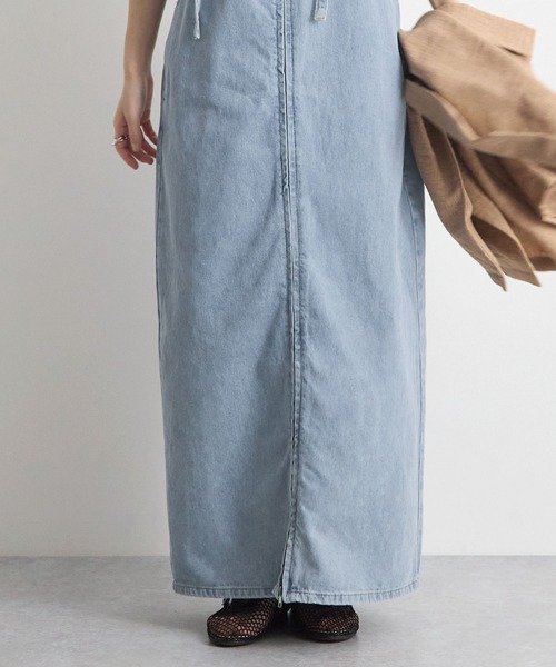 Futier land(フューティアランド)の「デニムジャンスカ(ジャンパースカート・レディース・ブラック/ブルー・MEDIUM/LARGE/SMALL)」の14枚目の写真