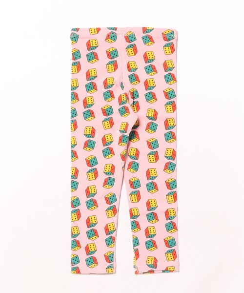 BOBO CHOSES(ボボショーズ)の「Dices all over leggings(レギンス/スパッツ・キッズ・ピンク・4-5YEAR/2-3YEAR/8-9y/6-7YEAR/10-11y/12-13y)」の5枚目の写真