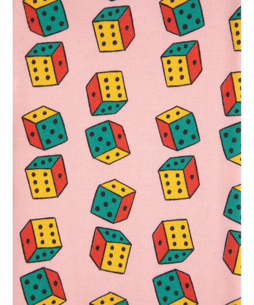 BOBO CHOSES(ボボショーズ)の「Dices all over leggings(レギンス/スパッツ・キッズ・ピンク・4-5YEAR/2-3YEAR/8-9y/6-7YEAR/10-11y/12-13y)」の2枚目の写真