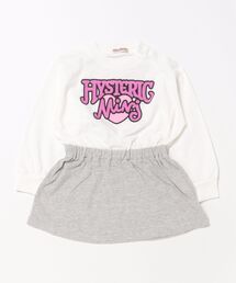 HYSTERIC MINI | TEDDY MINI WITH LOVE ワンピース(ワンピース)