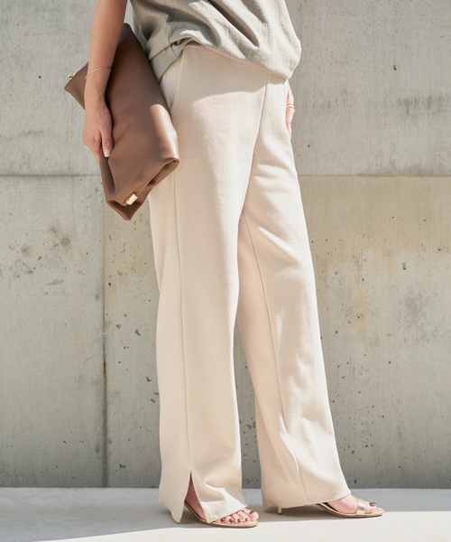 AMERICANA（アメリカーナ）の「【AMERICANA/アメリカーナ】RIB PANTS（その他パンツ・レディース・アイボリー・36/38）」の20枚目の写真