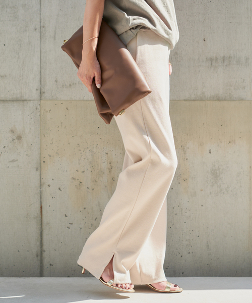 AMERICANA（アメリカーナ）の「【AMERICANA/アメリカーナ】RIB PANTS（その他パンツ・レディース・アイボリー・36/38）」の19枚目の写真