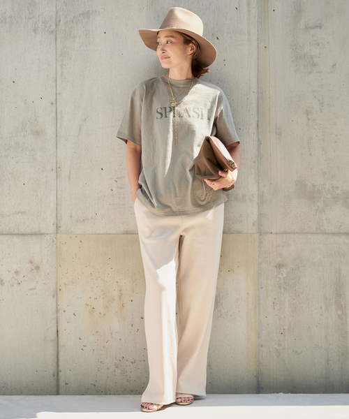 AMERICANA（アメリカーナ）の「【AMERICANA/アメリカーナ】RIB PANTS（その他パンツ・レディース・アイボリー・36/38）」の17枚目の写真