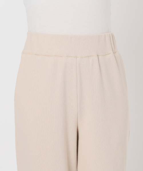 AMERICANA（アメリカーナ）の「【AMERICANA/アメリカーナ】RIB PANTS（その他パンツ・レディース・アイボリー・36/38）」の9枚目の写真