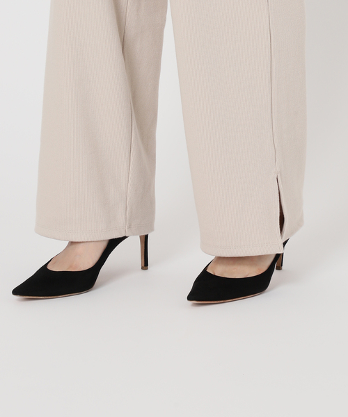 AMERICANA（アメリカーナ）の「【AMERICANA/アメリカーナ】RIB PANTS（その他パンツ・レディース・アイボリー・36/38）」の6枚目の写真