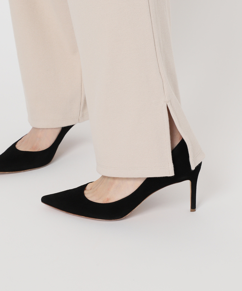 AMERICANA（アメリカーナ）の「【AMERICANA/アメリカーナ】RIB PANTS（その他パンツ・レディース・アイボリー・36/38）」の5枚目の写真