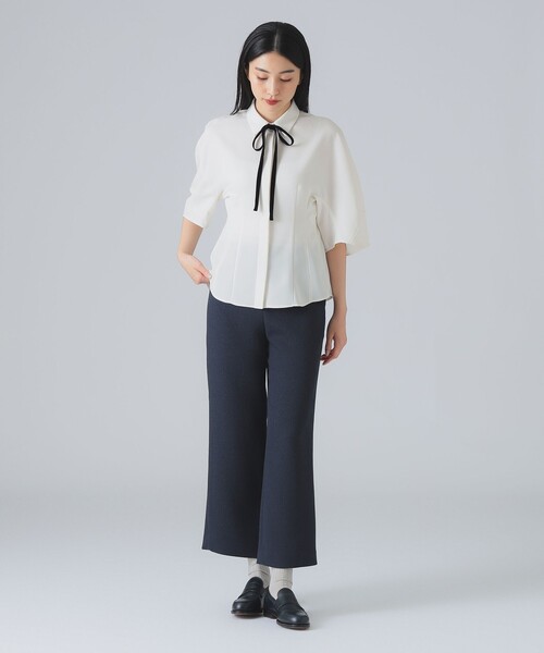 EFFE BEAMS（エッフェビームス）の「【1/15再値下げ】リボンタイ ブラウス（シャツ/ブラウス・レディース・ナチュラル・36/38）」の3枚目の写真