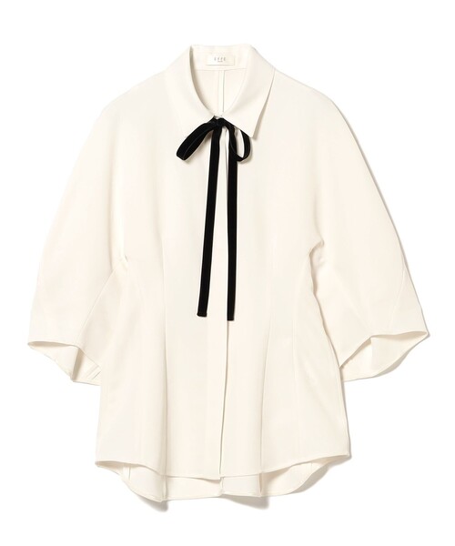 EFFE BEAMS（エッフェビームス）の「【1/15再値下げ】リボンタイ ブラウス（シャツ/ブラウス・レディース・ナチュラル・36/38）」の6枚目の写真