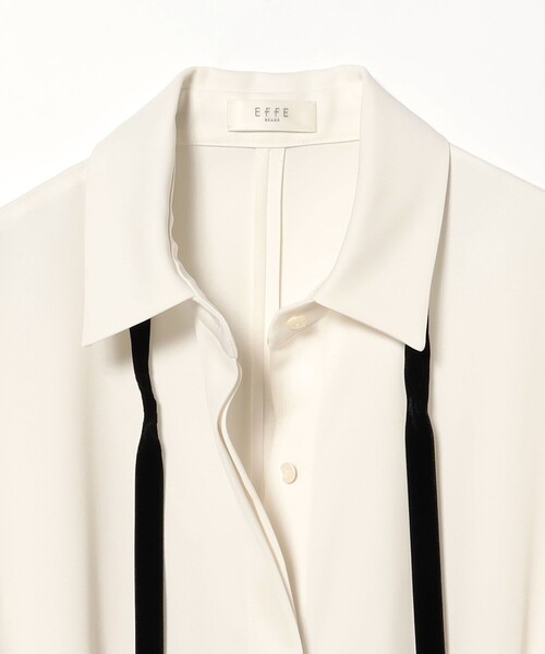 EFFE BEAMS（エッフェビームス）の「【1/15再値下げ】リボンタイ ブラウス（シャツ/ブラウス・レディース・ナチュラル・36/38）」の8枚目の写真