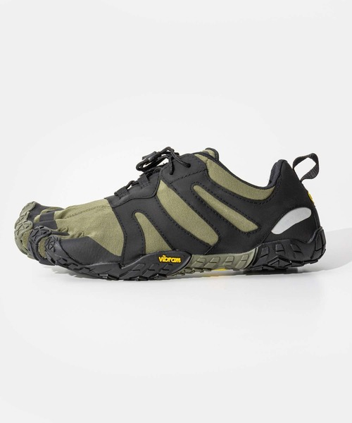 VIBRAM FIVEFINGERS（ビブラムファイブフィンガーズ）の「VIBRAM V-Trail 2.0 FIVE FINGERS ビブラム ブイトレイル ファイブフィンガーズ ベアフットシューズ（スニーカー・メンズ・オリーブ×ブラック・40/41/42/43/44）」の8枚目の写真