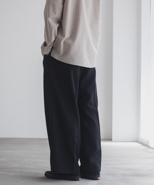 URBAN COLLECTION(アーバンコレクション)の「【URBANCOLLECTION/アーバンコレクション】バギーパンツ(その他パンツ・メンズ・ブラック/ストライプ/カーキ系・S/M/L)」の4枚目の写真