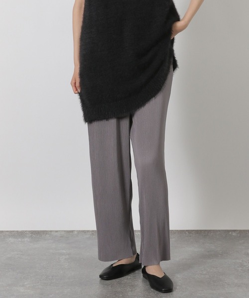 LAKOLE（ラコレ）の「プリーツイージーパンツ / 586696（その他パンツ・レディース・グレー/ブラック/ブルー/オレンジ/その他9・FREE）」の3枚目の写真