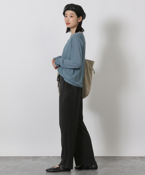 LAKOLE（ラコレ）の「プリーツイージーパンツ / 586696（その他パンツ・レディース・グレー/ブラック/ブルー/オレンジ/その他9・FREE）」の8枚目の写真