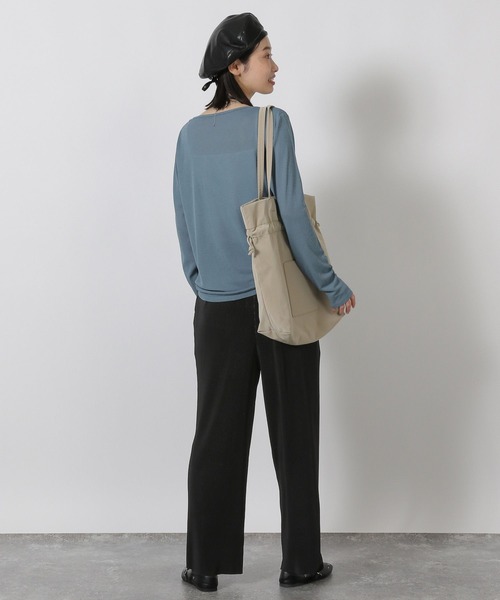 LAKOLE（ラコレ）の「プリーツイージーパンツ / 586696（その他パンツ・レディース・グレー/ブラック/ブルー/オレンジ/その他9・FREE）」の9枚目の写真