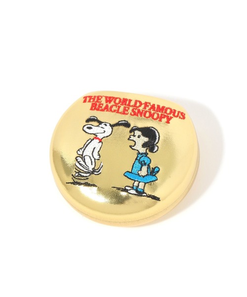 BAYFLOW（ベイフロー）の「【PEANUTS】マルチミラーケース(ラウンド)（ポーチ・レディース・イエロー/グレー・0）」の13枚目の写真