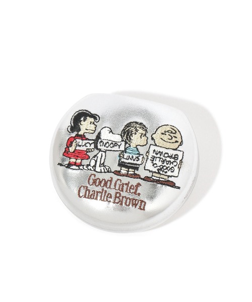 BAYFLOW（ベイフロー）の「【PEANUTS】マルチミラーケース(ラウンド)（ポーチ・レディース・イエロー/グレー・0）」の14枚目の写真