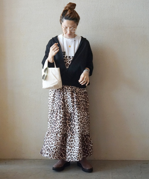 JOURNAL STANDARD LUXE（ジャーナルスタンダード　ラックス）の「《追加2》HGテンジク フーディ（ニット/セーター・レディース・ブラック・FREE）」の3枚目の写真