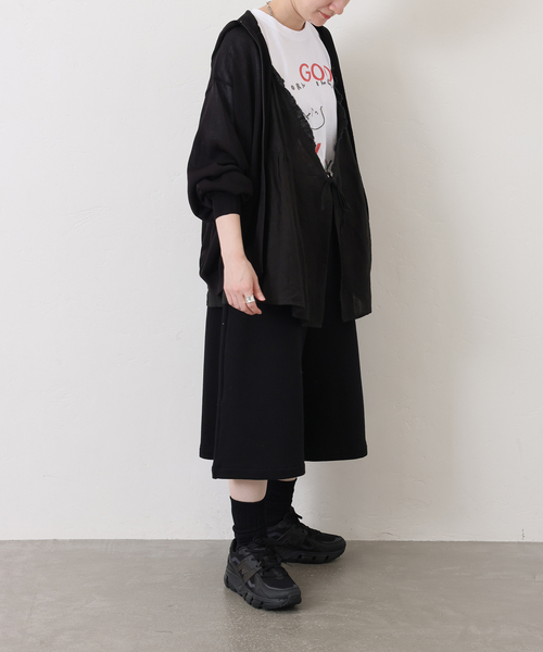 JOURNAL STANDARD LUXE（ジャーナルスタンダード　ラックス）の「《追加2》HGテンジク フーディ（ニット/セーター・レディース・ブラック・FREE）」の16枚目の写真
