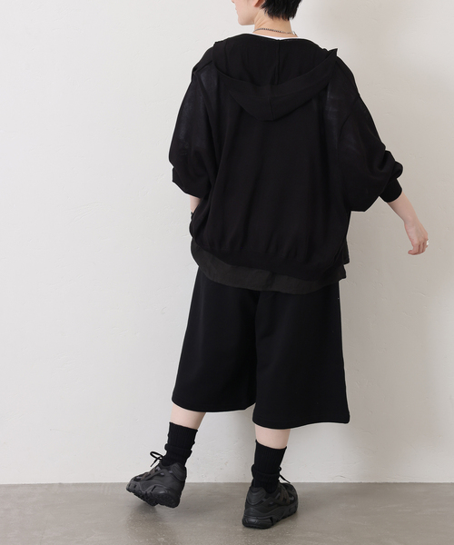 JOURNAL STANDARD LUXE（ジャーナルスタンダード　ラックス）の「《追加2》HGテンジク フーディ（ニット/セーター・レディース・ブラック・FREE）」の17枚目の写真