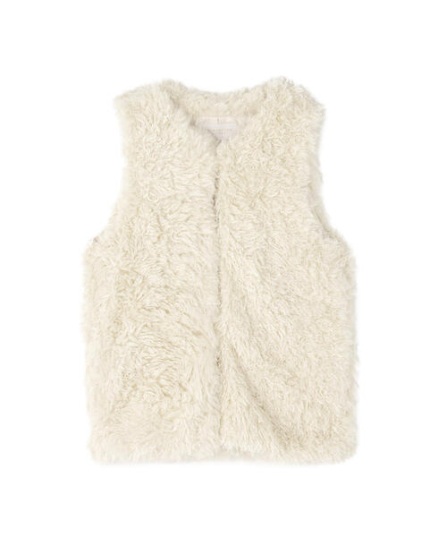 PROPORTION BODY DRESSING(プロポーションボディドレッシング)の「フェイクファージレ / 1215255801(テーラードジャケット・レディース・ダークグレー/オフホワイト・FREE)」の4枚目の写真