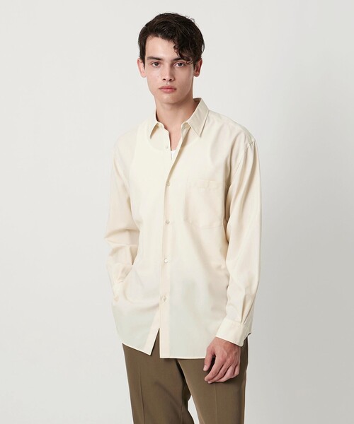 UNITED ARROWS（ユナイテッドアローズ）の「ワンフォーティー トロピカル レギュラーカラーシャツ（シャツ/ブラウス・メンズ・ネイビー/ダークグレー/オフホワイト・XL/L/M/S）」の2枚目の写真