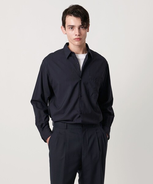 UNITED ARROWS（ユナイテッドアローズ）の「ワンフォーティー トロピカル レギュラーカラーシャツ（シャツ/ブラウス・メンズ・ネイビー/ダークグレー/オフホワイト・XL/L/M/S）」の10枚目の写真