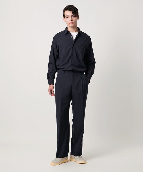 UNITED ARROWS（ユナイテッドアローズ）の「ワンフォーティー トロピカル レギュラーカラーシャツ（シャツ/ブラウス・メンズ・ネイビー/ダークグレー/オフホワイト・XL/L/M/S）」の11枚目の写真