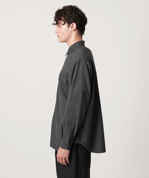 UNITED ARROWS（ユナイテッドアローズ）の「ワンフォーティー トロピカル レギュラーカラーシャツ（シャツ/ブラウス・メンズ・ネイビー/ダークグレー/オフホワイト・XL/L/M/S）」の13枚目の写真