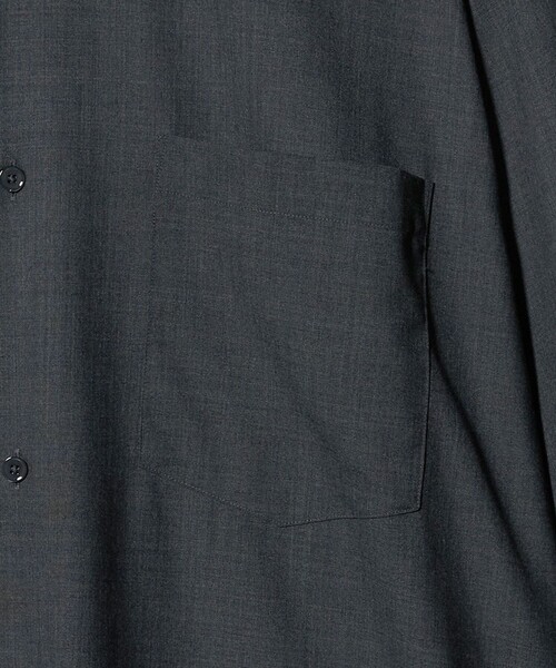 UNITED ARROWS（ユナイテッドアローズ）の「ワンフォーティー トロピカル レギュラーカラーシャツ（シャツ/ブラウス・メンズ・ネイビー/ダークグレー/オフホワイト・XL/L/M/S）」の20枚目の写真