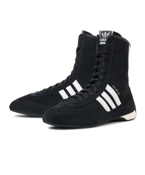 adidas(アディダス)の「RASANT MID W JH6665(スニーカー・レディース・ブラック・22.0cm/22.5cm/23.0cm/23.5cm/24.5cm/25.5cm/26.5cm/27.5cm/28.0cm/24.0cm/25.0cm/26.0cm/28.5cm/29.0cm)」の3枚目の写真