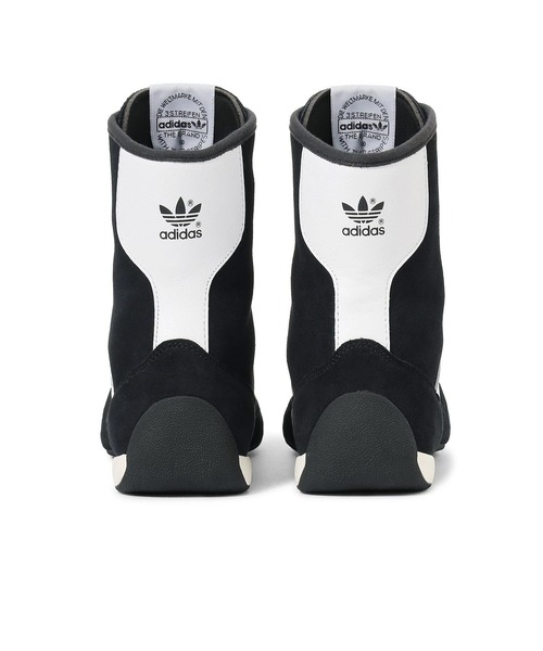 adidas(アディダス)の「RASANT MID W JH6665(スニーカー・レディース・ブラック・22.0cm/22.5cm/23.0cm/23.5cm/24.5cm/25.5cm/26.5cm/27.5cm/28.0cm/24.0cm/25.0cm/26.0cm/28.5cm/29.0cm)」の5枚目の写真