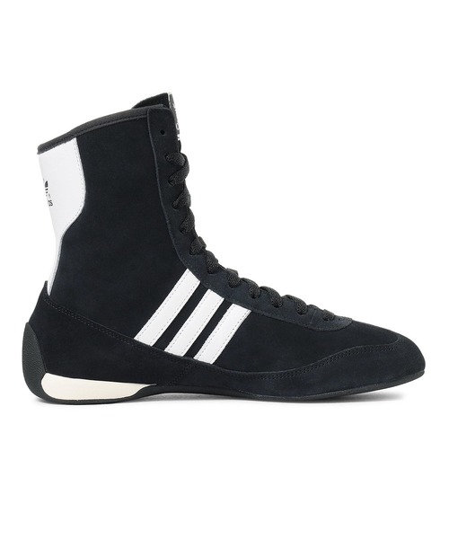 adidas(アディダス)の「RASANT MID W JH6665(スニーカー・レディース・ブラック・22.0cm/22.5cm/23.0cm/23.5cm/24.5cm/25.5cm/26.5cm/27.5cm/28.0cm/24.0cm/25.0cm/26.0cm/28.5cm/29.0cm)」の2枚目の写真