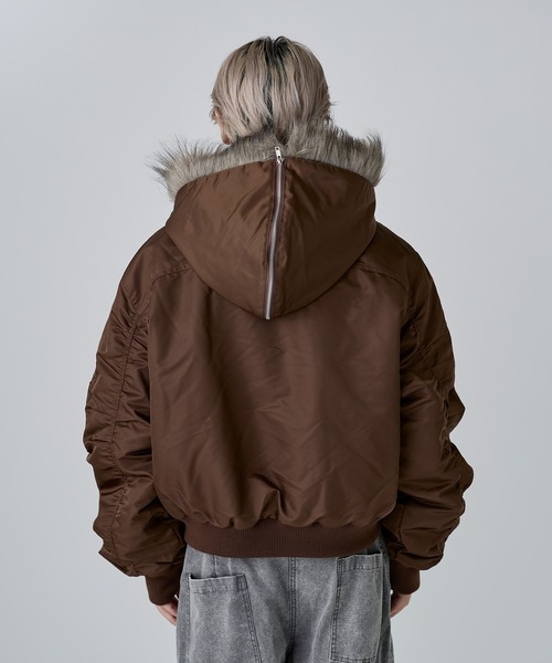 セール】N-2Bフライトミリタリーコンパクト中綿ジャッケット ナイロン