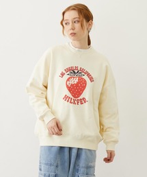 MILKFED. | STRAWBERRY SWEAT TOP(スウェット)