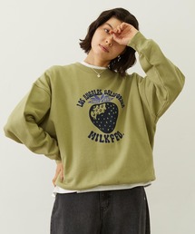MILKFED.（ミルクフェド）の「STRAWBERRY SWEAT TOP（スウェット）」