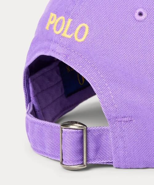 POLO RALPH LAUREN(ポロ ラルフ ローレン)の「コットン チノ ボール キャップ(キャップ・メンズ・パープル・ONE)」の5枚目の写真