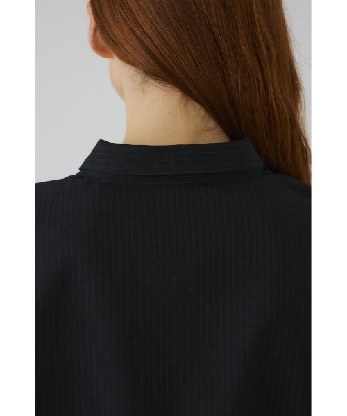 RIM.ARK(リムアーク)の「Box shirt ボックスシャツ(シャツ/ブラウス・レディース・ネイビー/ブラック・FREE)」の11枚目の写真