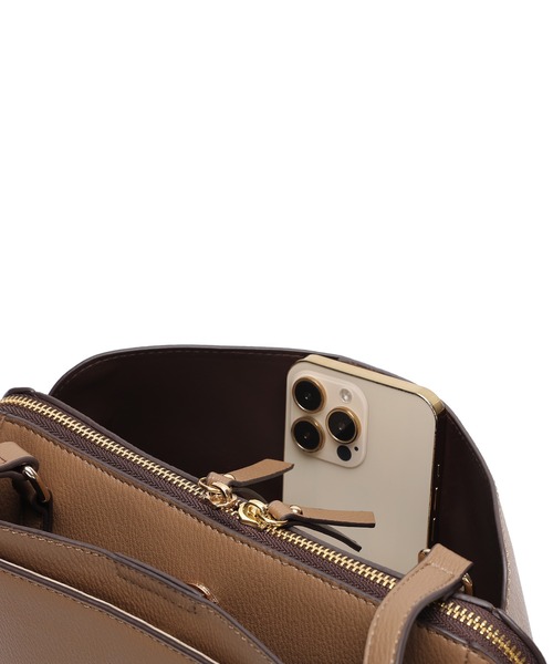 MERCURYDUO（マーキュリーデュオ）の「【MERCURYDUO/マーキュリーデュオ】ワーク　ショルダーバッグ（ショルダーバッグ・レディース・ブラック/グレイッシュベージュ/アイボリー・FREE）」の18枚目の写真