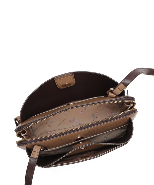 MERCURYDUO（マーキュリーデュオ）の「【MERCURYDUO/マーキュリーデュオ】ワーク　ショルダーバッグ（ショルダーバッグ・レディース・ブラック/グレイッシュベージュ/アイボリー・FREE）」の4枚目の写真