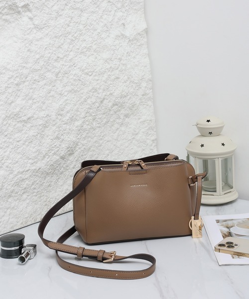 MERCURYDUO（マーキュリーデュオ）の「【MERCURYDUO/マーキュリーデュオ】ワーク　ショルダーバッグ（ショルダーバッグ・レディース・ブラック/グレイッシュベージュ/アイボリー・FREE）」の6枚目の写真