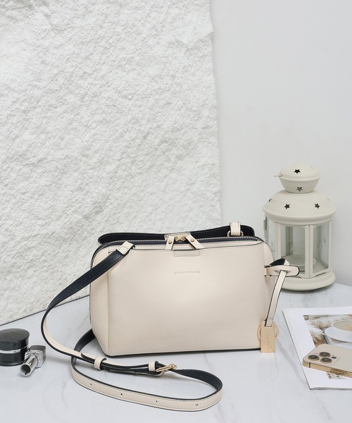 MERCURYDUO（マーキュリーデュオ）の「【MERCURYDUO/マーキュリーデュオ】ワーク　ショルダーバッグ（ショルダーバッグ・レディース・ブラック/グレイッシュベージュ/アイボリー・FREE）」の10枚目の写真