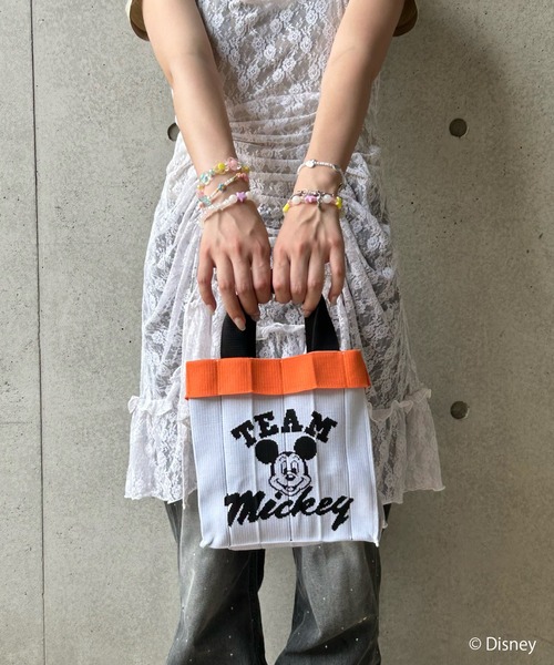 KNT365(ケイエヌティサンロクゴ)の「Co-Knitty Disney(ハンドバッグ・レディース・オレンジ・FREE)」の2枚目の写真