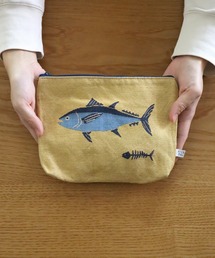 KIVISDOU（キビスドウ）の「酒の肴　ゴブラン織り ポーチ（ポーチ）」