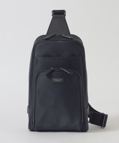 BLACK LABEL CRESTBRIDGE(ブラックレーベル・クレストブリッジ)の「ナイロンコンビカルゼシャドークレストブリッジチェックビジネスボディバッグ(ボディバッグ/ウエストポーチ・メンズ・ネイビー/ブラック・FREE)」の14枚目の写真