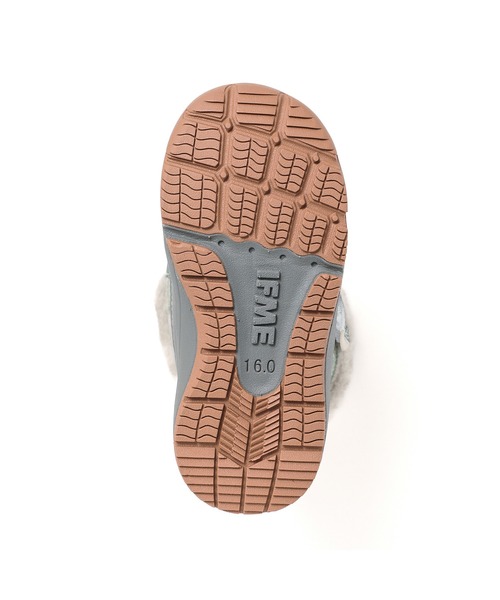 IFME（イフミー）の「KIDS｜ワイドワンベルトファーブーツ[撥水・防滑]（ブーツ・キッズ・ピンク/グリーン/ネイビー/ベージュ・19.0cm/18.0cm/17.0cm/16.0cm/15.0cm）」の20枚目の写真