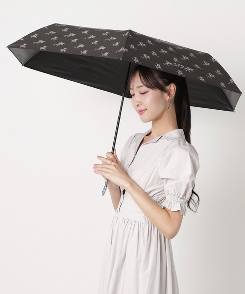 セール】遮光100% 晴雨兼用 折りたたみ日傘 ”POLO 花柄